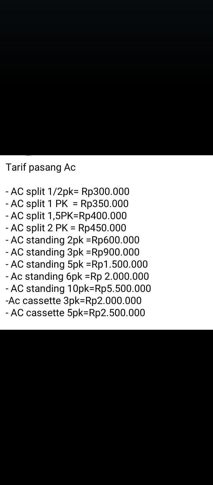 Daftar Harga Pasang AC Terbaru: Panduan Lengkap untuk Rumah Anda