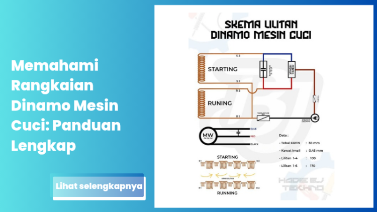 Memahami Rangkaian Dinamo Mesin Cuci: Panduan Lengkap