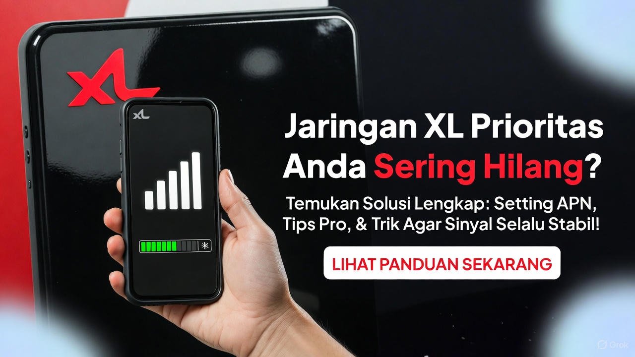 Cara Mengatasi Jaringan XL Prioritas Sering Hilang: Solusi Lengkap