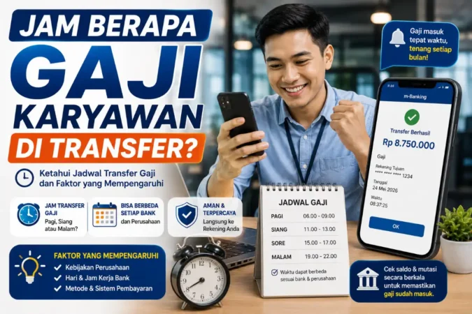 Jam Berapa Gaji Karyawan di Transfer