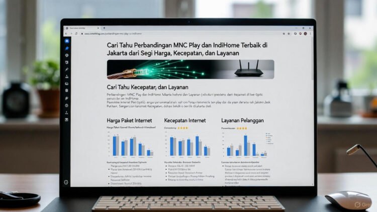 Cari tahu perbandingan MNC Play dan IndiHome terbaik di Jakarta dari segi harga, kecepatan, dan layanan. Review kecepatan dan ulasan mendalam untuk memilih internet fiber optic terbaik Jakarta