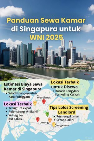 sewa kamar di Singapura untuk WNI