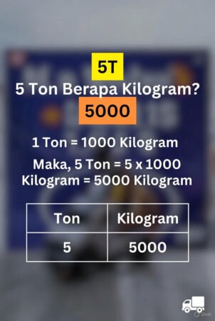 5 Ton Berapa Kilogram
