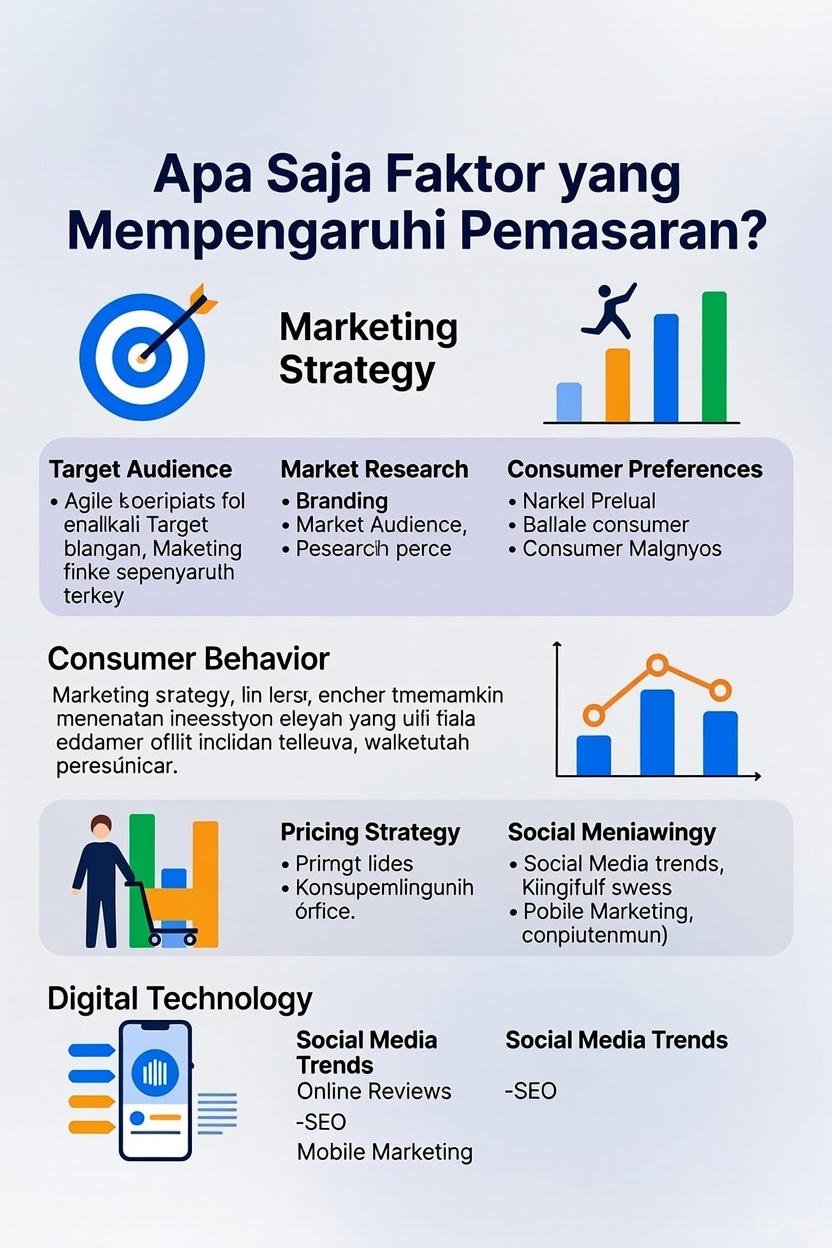 Apa Saja Faktor yang Mempengaruhi Pemasaran? Panduan Lengkap & Analisis 2026
