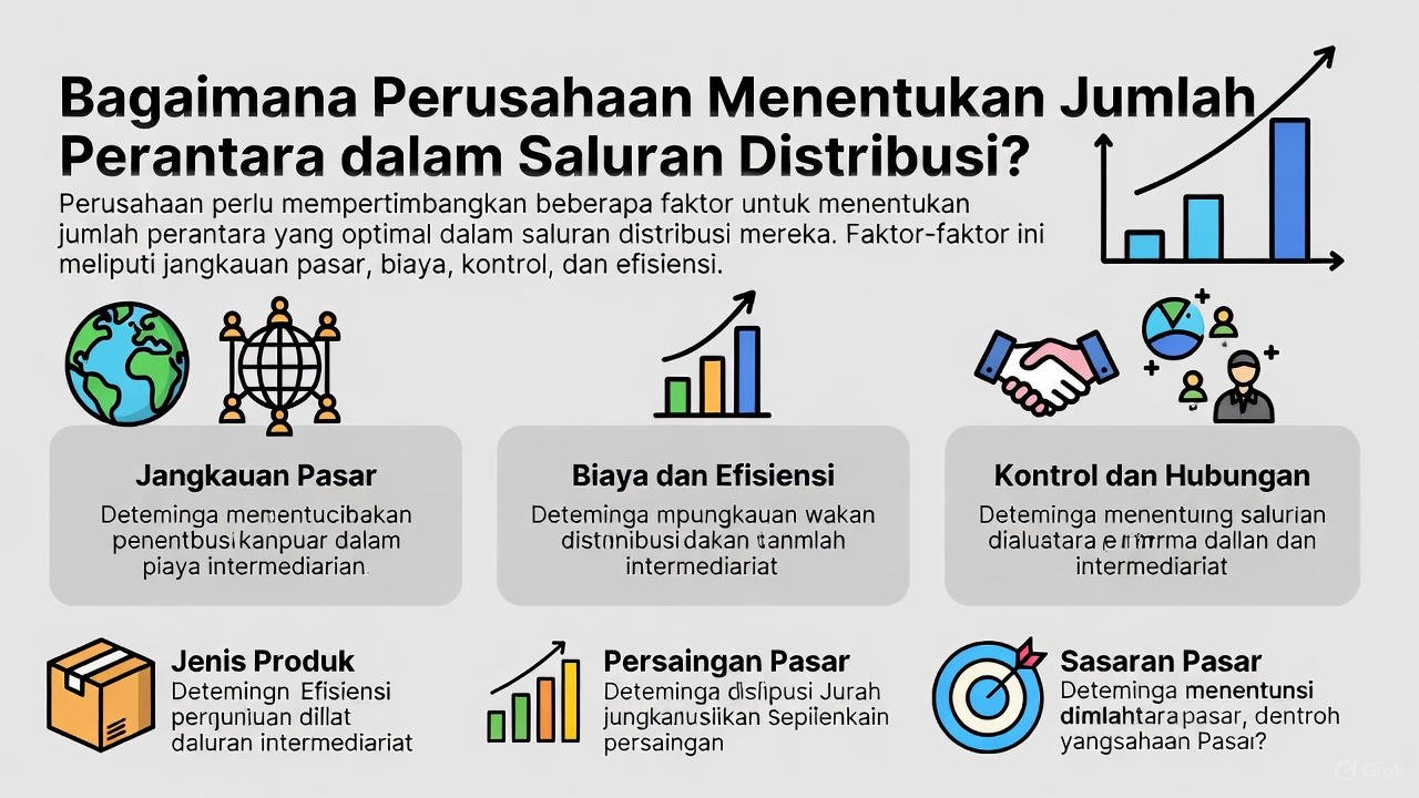 Bagaimana Perusahaan Menentukan Jumlah Perantara dalam Saluran Distribusi? Panduan Lengkap 2026