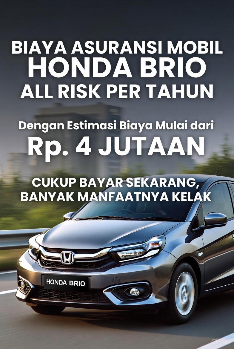 Biaya Asuransi Mobil Honda Brio All Risk Terbaru 2026: Estimasi Premi Per Tahun