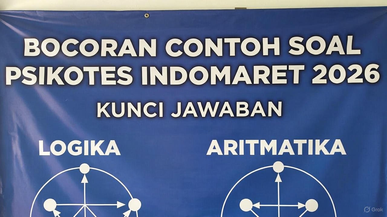 Bocoran Contoh Soal Psikotes Indomaret 2026 & Kunci Jawaban (Logika & Aritmatika)