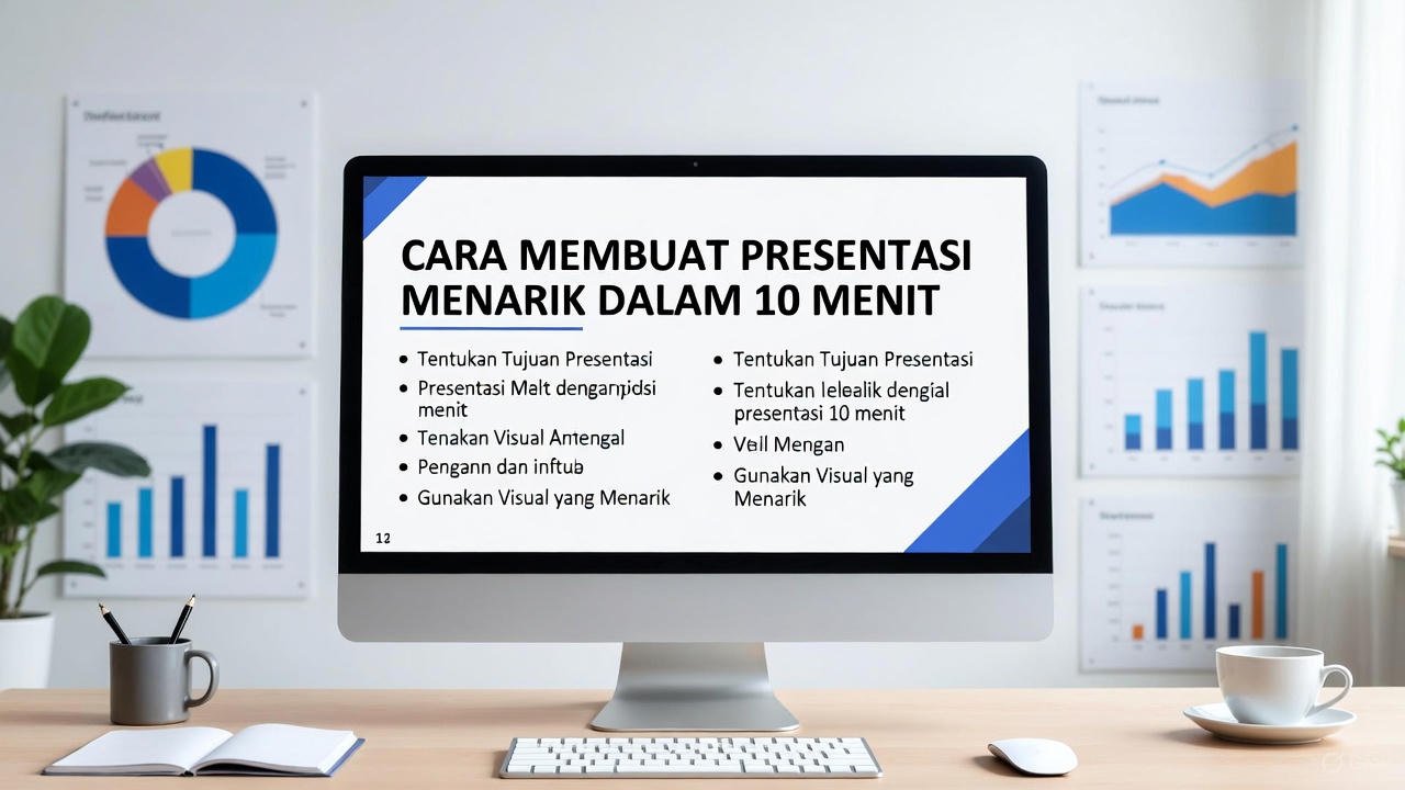 Cara Membuat Presentasi Menarik dalam 10 Menit: Tips & Trik Terbaik 2026