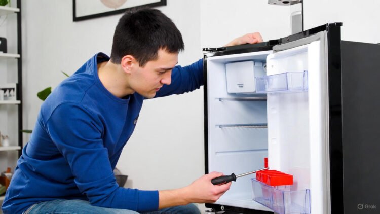 Memperbaiki Kulkas 1 Pintu Tidak Dingin Bagian Bawah