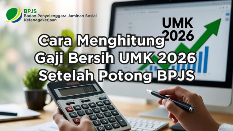 Cara Menghitung Gaji Bersih UMK 2026 Setelah Potong BPJS Kesehatan & Ketenagakerjaan – Panduan Lengkap