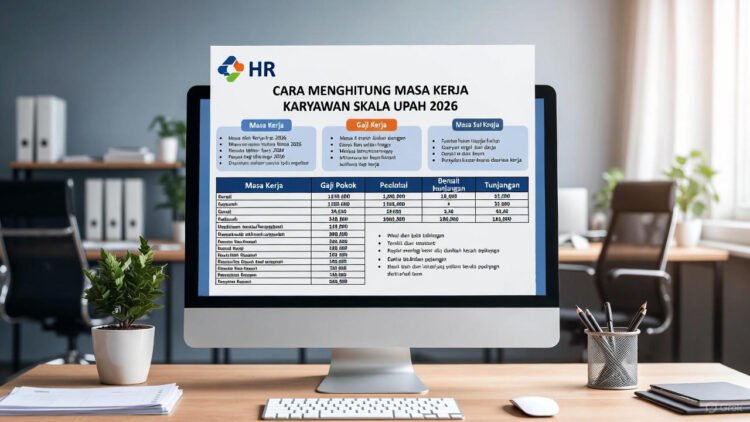 Cara Menghitung Masa Kerja Karyawan untuk Skala Upah 2026: Panduan Lengkap HR