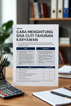 Cara Menghitung Sisa Cuti Tahunan Karyawan (Rumus & Contoh Lengkap 2026)