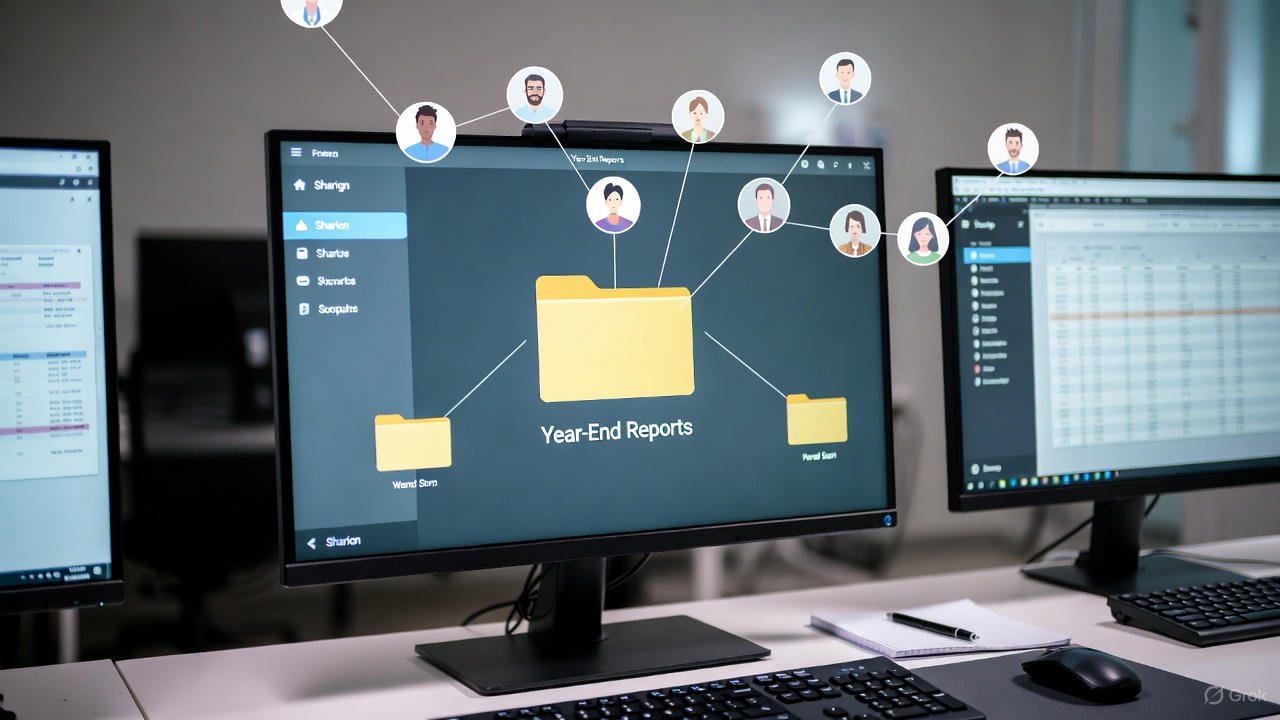 Cara Share Folder Laporan Akhir Tahun di Jaringan Kantor: Panduan Lengkap Windows