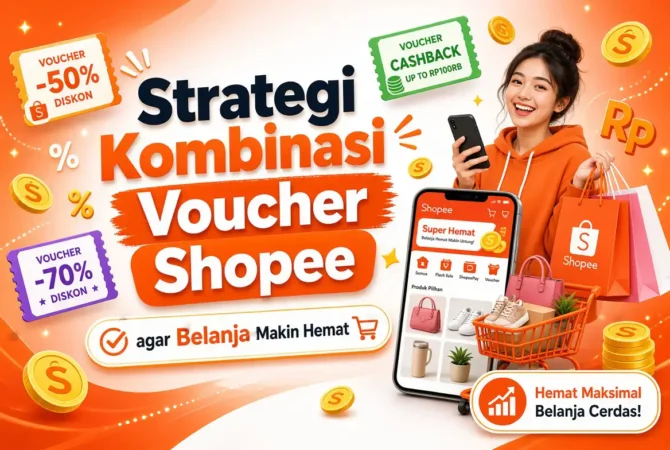 Strategi Kombinasi Voucher Shopee agar Belanja Makin Hemat