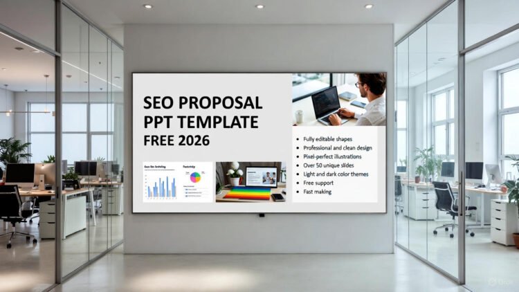 Contoh PPT SEO Proposal [Template Gratis 2026] – Siap Pakai untuk Pitching & Klien