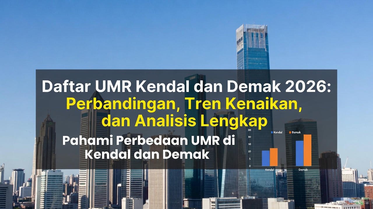 Daftar UMR Kendal dan Demak 2026: Perbandingan, Tren Kenaikan, dan Analisis Lengkap
