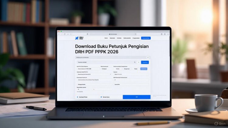 Download Buku Petunjuk Pengisian DRH PDF PPPK 2026: Panduan Resmi BKN Lengkap