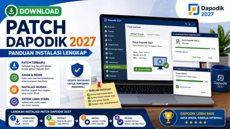 Download Patch Dapodik 2027: Panduan Instalasi Lengkap