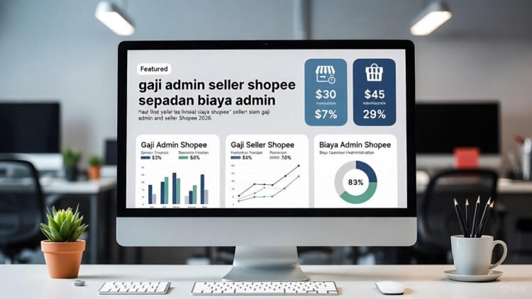 Gaji Admin & Seller Shopee Terbaru 2026: Apakah Sepadan dengan Biaya Admin?