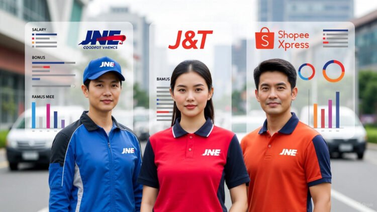 Gaji Kurir JNE, J&T, dan Shopee Xpress Terbaru 2026: Besaran, Bonus, & Tips Hemat