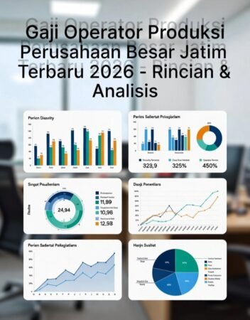 Gaji Operator Produksi di Perusahaan Besar Jatim Terbaru 2026 – Rincian & Analisis