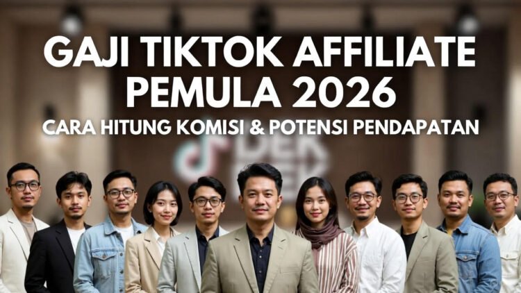 Gaji TikTok Affiliate Pemula 2026: Cara Hitung Komisi dan Potensi Pendapatannya (Update Terbaru!)