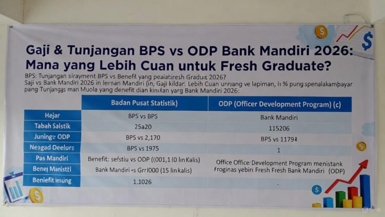 Gaji & Tunjangan BPS Pertamina vs ODP Bank Mandiri 2026: Mana yang Lebih Cuan untuk Fresh Graduate?
