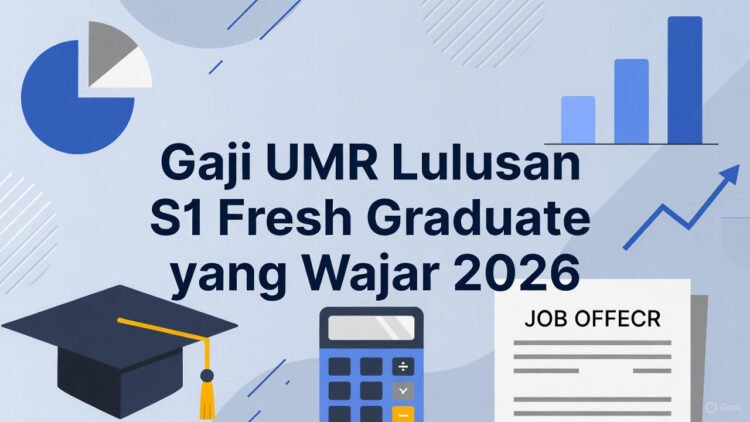 Gaji UMR Lulusan S1 Fresh Graduate yang Wajar 2026 – Daftar Lengkap & Analisis