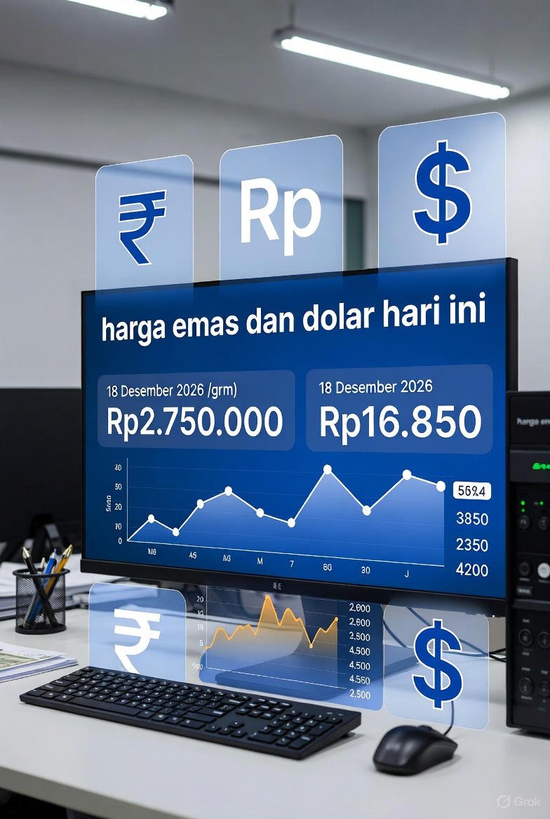 Harga Emas dan Dolar 2026: Update Terkini, Analisis, dan Prediksi