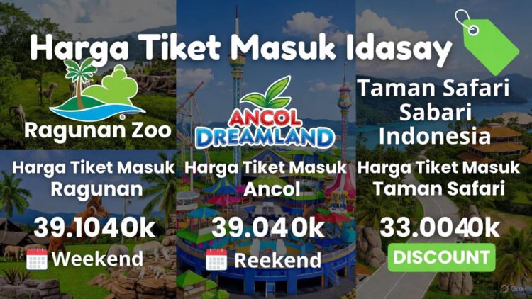 Harga Tiket Masuk Ragunan, Ancol, dan Taman Safari Terbaru 2026: Daftar Lengkap & Tips Hemat