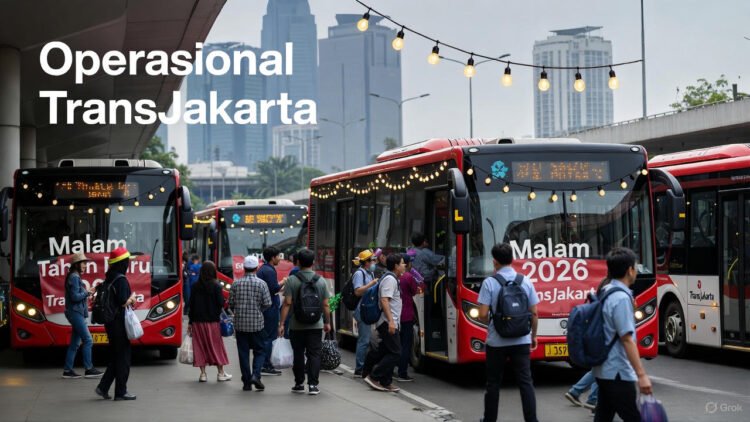 Jam Operasional TransJakarta Malam Tahun Baru 2026: Jadwal Lengkap & Tips Naik Busway