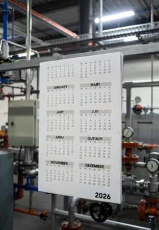 Kalender Maintenance Utilitas Industri Semester I 2026: Jadwal Lengkap & Tips Efektif