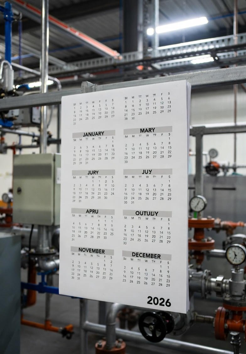 Kalender Maintenance Utilitas Industri Semester I 2026: Jadwal Lengkap & Tips Efektif