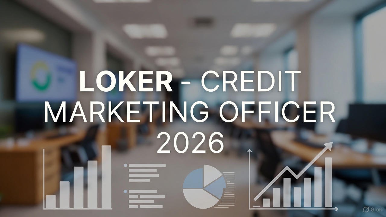 Loker Credit Marketing Officer 2026: Lowongan Kerja, Syarat, Gaji & Tips Melamar Terbaru