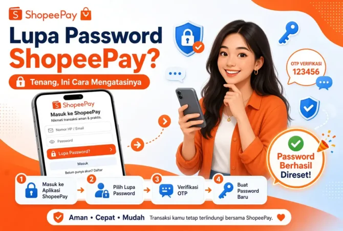 Lupa Password ShopeePay? Tenang, Ini Cara Mengatasinya