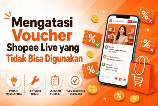 Mengatasi Voucher Shopee Live yang Tidak Bisa Digunakan