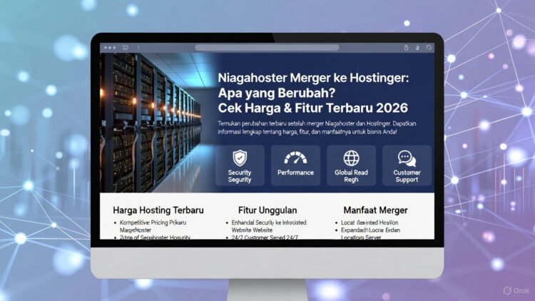 Niagahoster Merger ke Hostinger: Apa yang Berubah? Cek Harga & Fitur Terbaru 2026