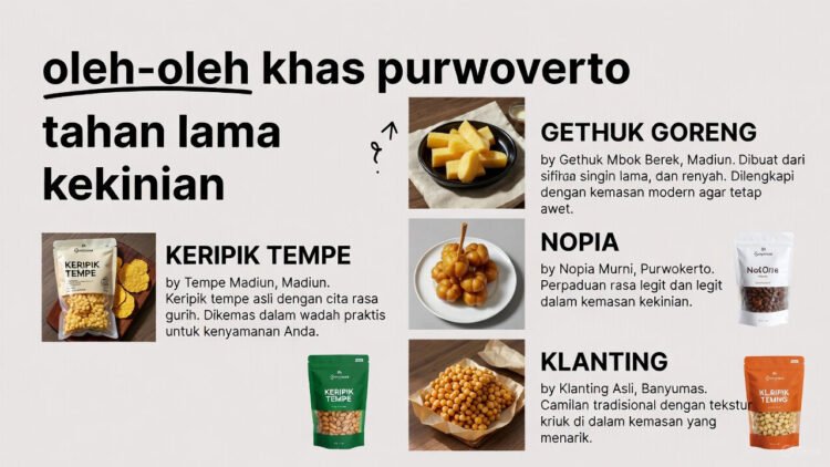 15 Oleh-Oleh Khas Purwokerto yang Tahan Lama & Kekinian 2025: Wajib Bawa Pulang!