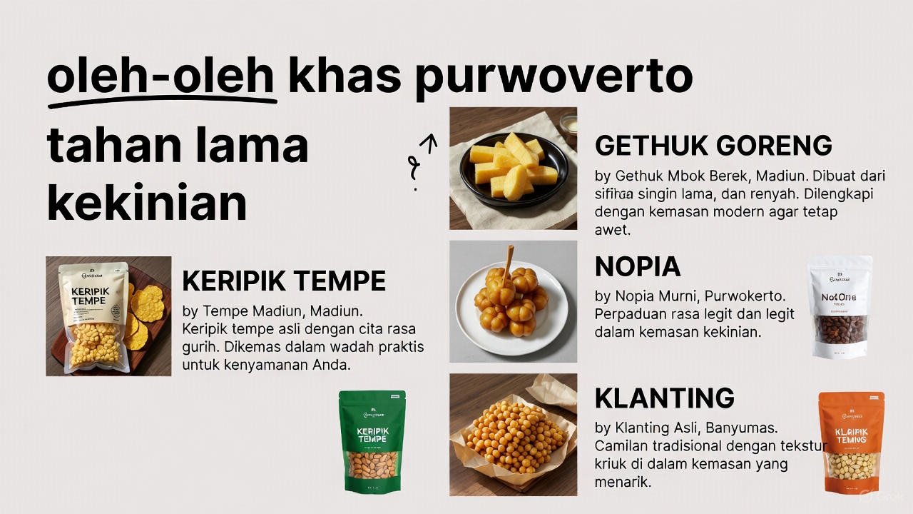 15 Oleh-Oleh Khas Purwokerto Tahan Lama & Kekinian 2026: Wajib Bawa Pulang!