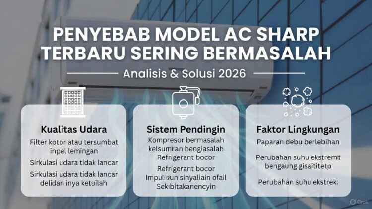 Penyebab Model AC Sharp Terbaru Sering Bermasalah: Analisis & Solusi 2026