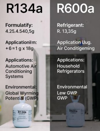 Perbandingan Freon R134a vs R600a