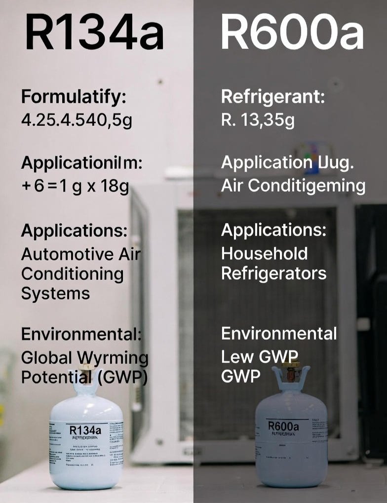 Perbandingan Freon R134a vs R600a: Mana Lebih Bagus?