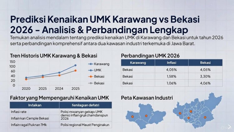 Prediksi Kenaikan UMK Karawang vs Bekasi 2026 – Analisis & Perbandingan Lengkap