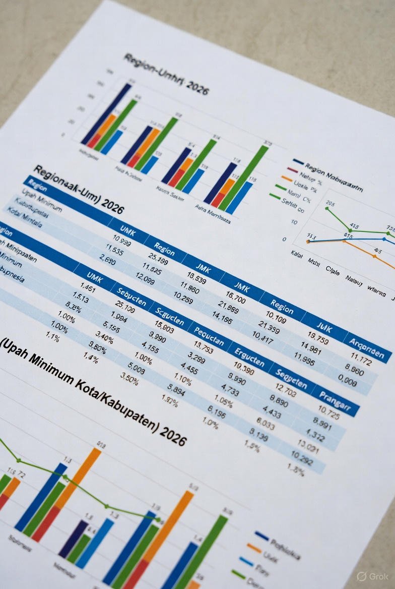 Rekap Hasil Akhir UMK 2026 Seluruh Indonesia: Daftar Lengkap & Analisis Kenaikan