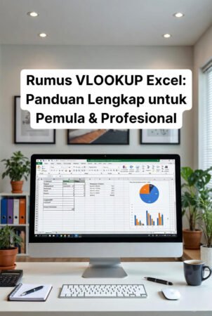 Rumus VLOOKUP Excel lengkap 2026: panduan pemula hingga profesional, contoh nyata, alternatif XLOOKUP, tips error, dan aplikasi di kantor. Gratis & mudah dipahami!