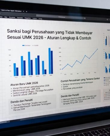 Sanksi perusahaan tidak bayar UMK 2026