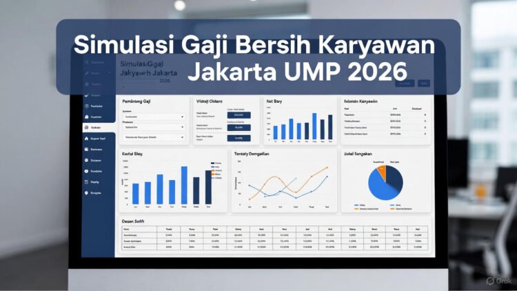 Simulasi Gaji Bersih Karyawan Jakarta UMP 2026: Hitungan Lengkap & Analisis