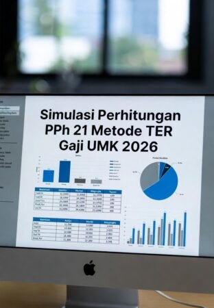 Simulasi Perhitungan PPh 21 Metode TER untuk Gaji UMK 2026: Lengkap & Analisis