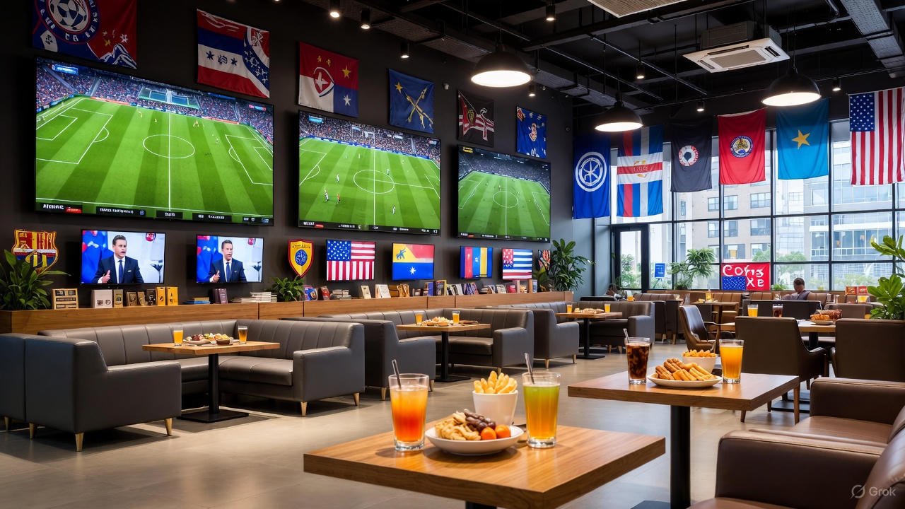 Tempat Nonton Bareng (Nobar) Bola di Jakarta Pusat Pulang Kantor 2026