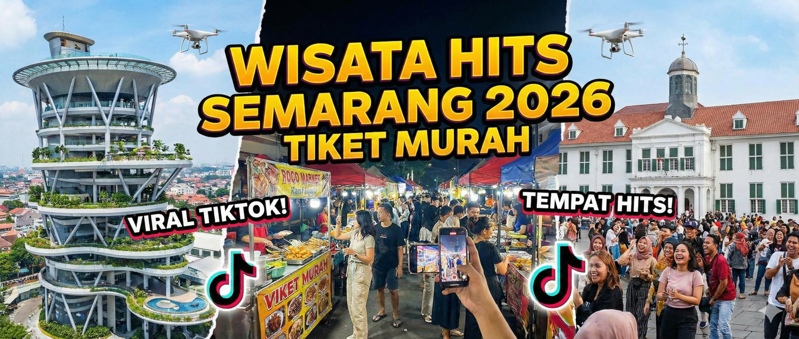 10 Tempat Wisata Hits di Semarang 2026: Tiket Masuk Murah & Viral di TikTok